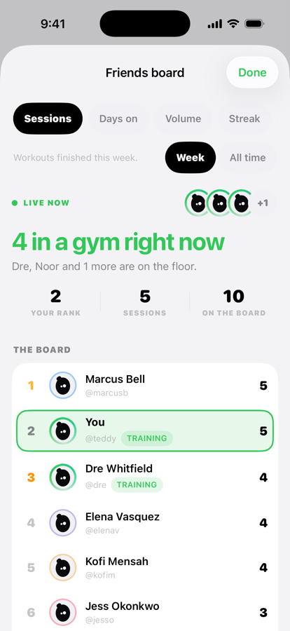 friends board